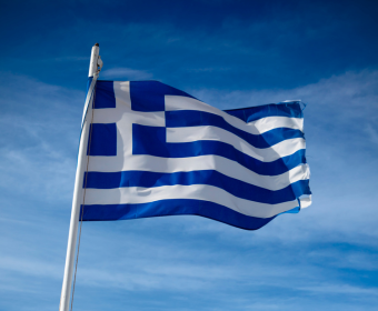 Greece flage.